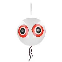 Schrikballon tegen vogels 40 cm | met reflecterende ogen en slingers