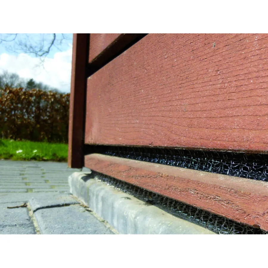 NetNox flexibel RVS weringsgaas 10 meter x 15 cm voor ongediertewering