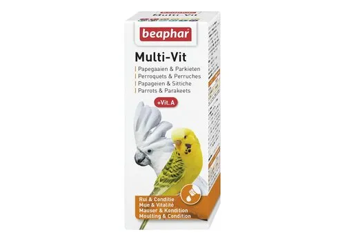 Beaphar Multivitamine voor papegaaien en parkieten