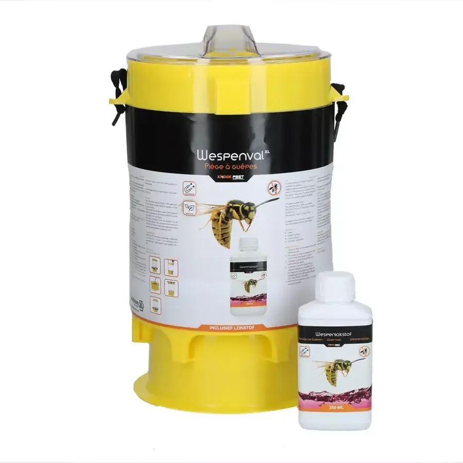 XL wespenval met groot vangreservoir en lokstof | 23,6 x 23 x 36,5 cm