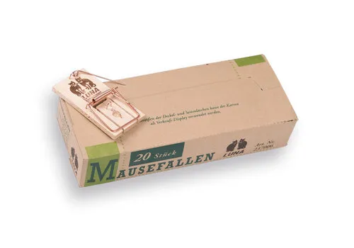 Luna Houten muizenval 20 stuks