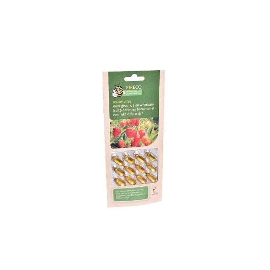 FoliumVital 12 capsules | voor gezonde en weerbare fruitplanten en bomen