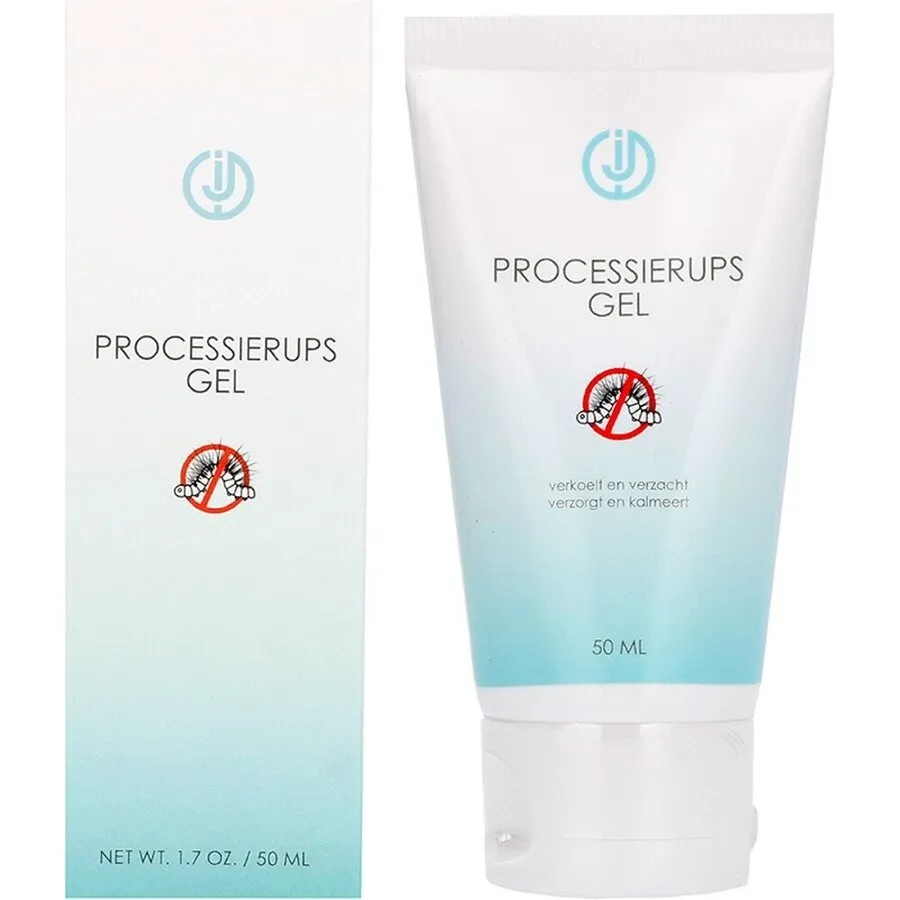 Processierupsgel met herbruikbare kleefroller 50 ml | verkoelt en verzorgt de huid