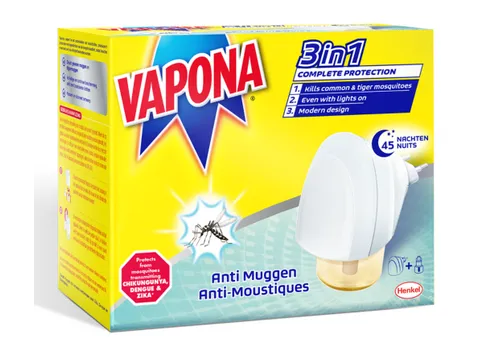 Vapona Muggenstekker tegen muggen en tijgermuggen