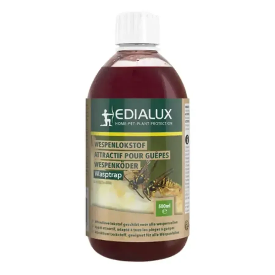 Wespenlokstof navulling 500 ml | 2 vullingen tot 3 weken werking