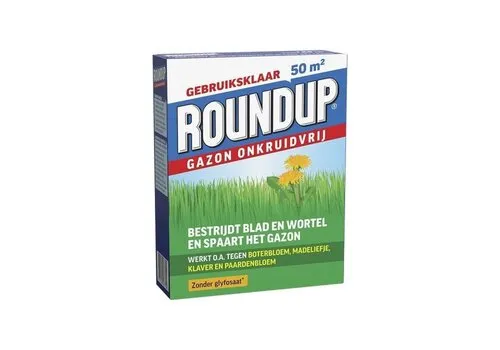 Roundup Gazon Onkruidvrij
