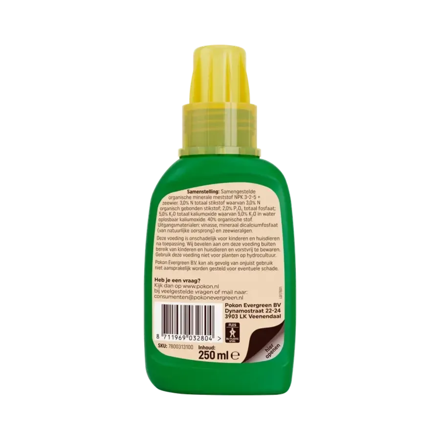BIO Orchidee Voeding 250 ml voor gezonde groei en uitbundige bloei