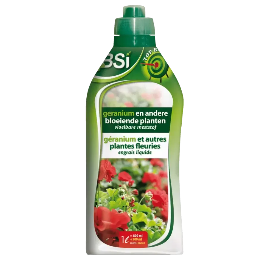Geranium Vloeibare Meststof 1 Liter voor Rijke en Langdurige Bloei