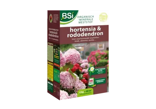 BSI Bio meststof voor hortensia & rododendron