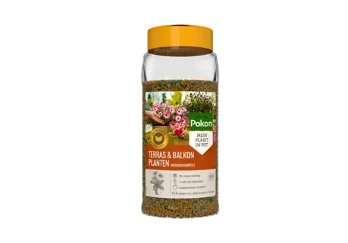 Pokon Terras & Balkon Planten Voedingskorrels | 800 gram