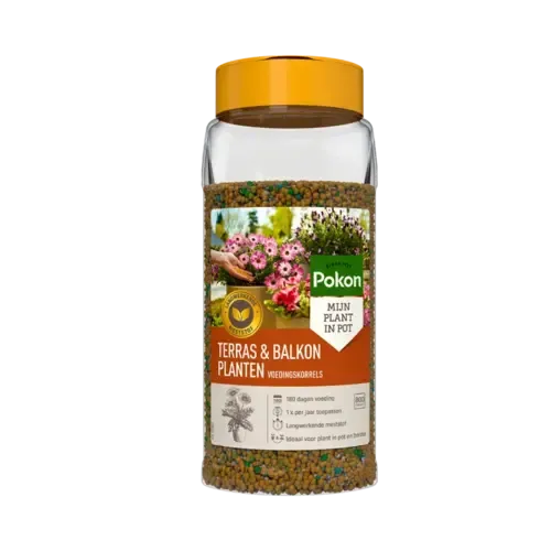 Pokon Terras & Balkon Planten Voedingskorrels | 800 gram