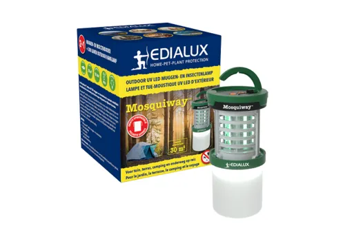 Edialux Outdoor muggen- en insectenlamp | 30 m²