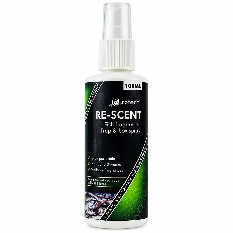 Lokstof Spray Vis geur 100 ml voor muizen-, ratten- en martervallen