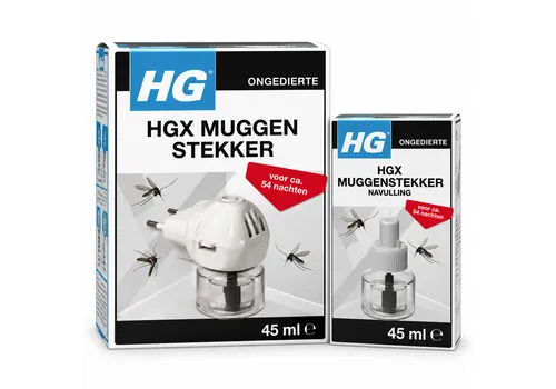 HGx Muggenstekker met extra navulling