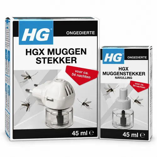 HGx Muggenstekker met extra navulling
