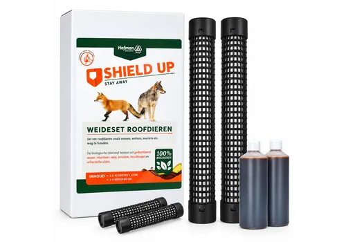 Shield Up Stay Away Geurzuilen Tegen Roofdieren