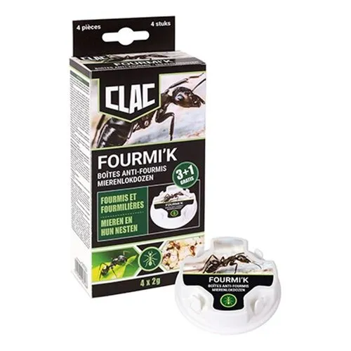 Clac Mierenlokdozen tegen mierennesten 4 stuks
