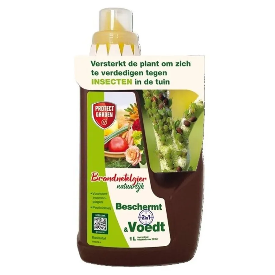 Brandnetelgier plantversterker 1 liter | voor sterke planten en actief bodemleven