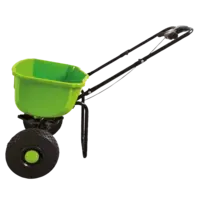 Meststofstrooier 27 liter | voor meststof, graszaad, kalk en zout