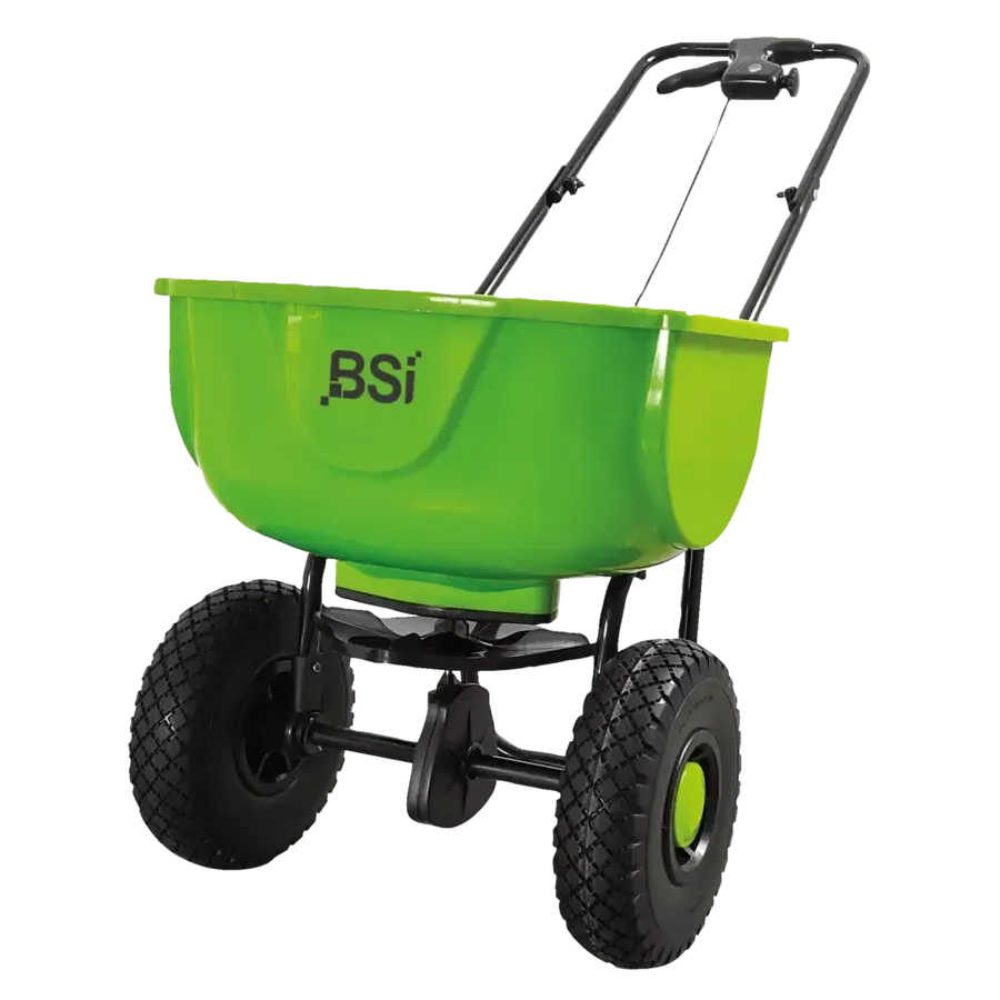 Meststofstrooier 27 liter | voor meststof, graszaad, kalk en zout