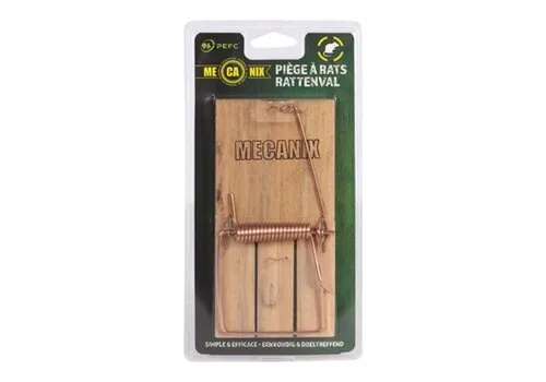 Mecanix Houten rattenval PEFC | 1 stuk