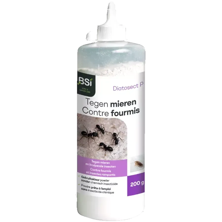 Diatomeeënaarde tegen mieren en kruipende insecten | 200 gram