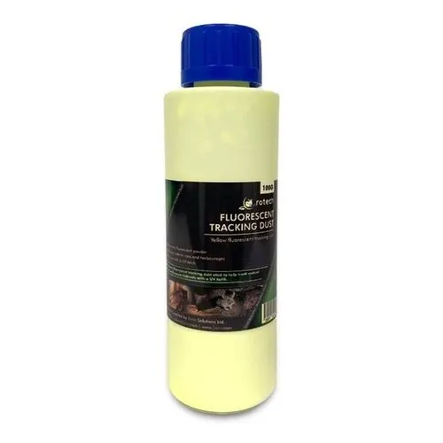 Rotech Fluoriserend volgpoeder geel | 100 gram