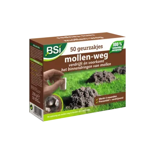 BSI Mollen-Weg 50 geurzakjes