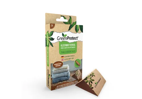 GreenProtect Kleermottenval met feromoon | 2 stuks
