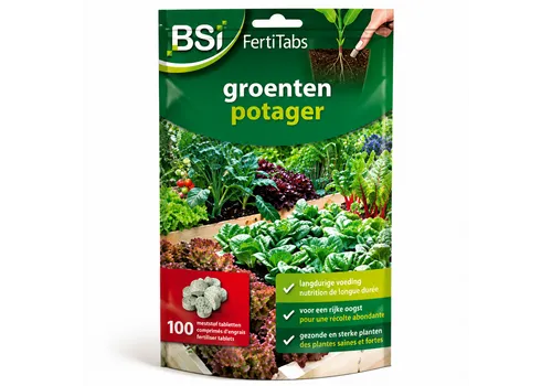 BSI Voedingstabletten voor groenten 80 gram | 100 tabletten