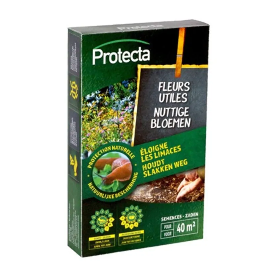 Nuttige bloemen zaden tegen slakken | 100 gram | 25 m² moestuin