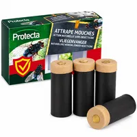 Vliegenvanger kleeflint 4 stuks voor vliegen | Zonder insecticide