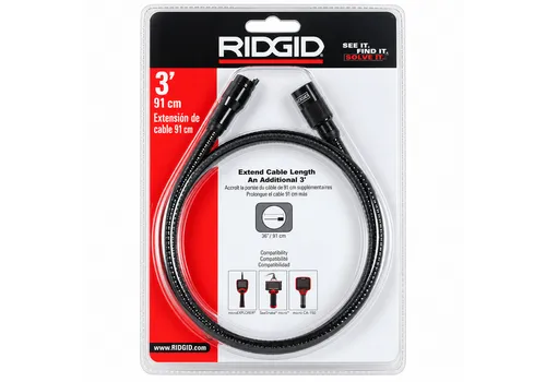 Ridgid Inspectiecamera verlengkabel 90 of 180 cm