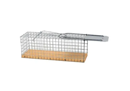 AllesTegenOngedierte.nl Budget rattenvangkooi met houten bodem