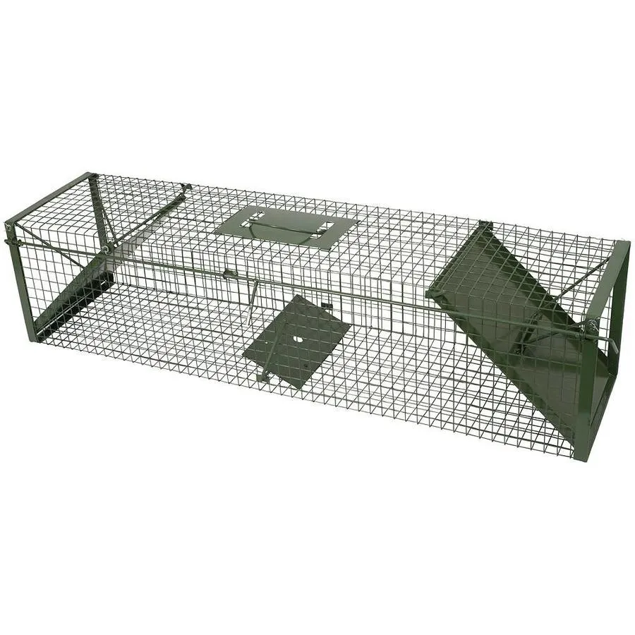 Vangkooi voor Katten en Klein Wild 100 x 24 x 24 cm | 2 Ingangen