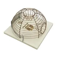 Ronde muizenval korf 14 x 14 cm | levend muizen vangen