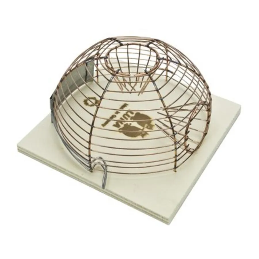 Ronde muizenval korf 14 x 14 cm | levend muizen vangen