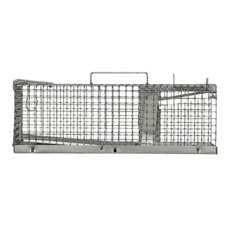 Rattenvangkooi 40 x 12 x 12 cm | levend vangen