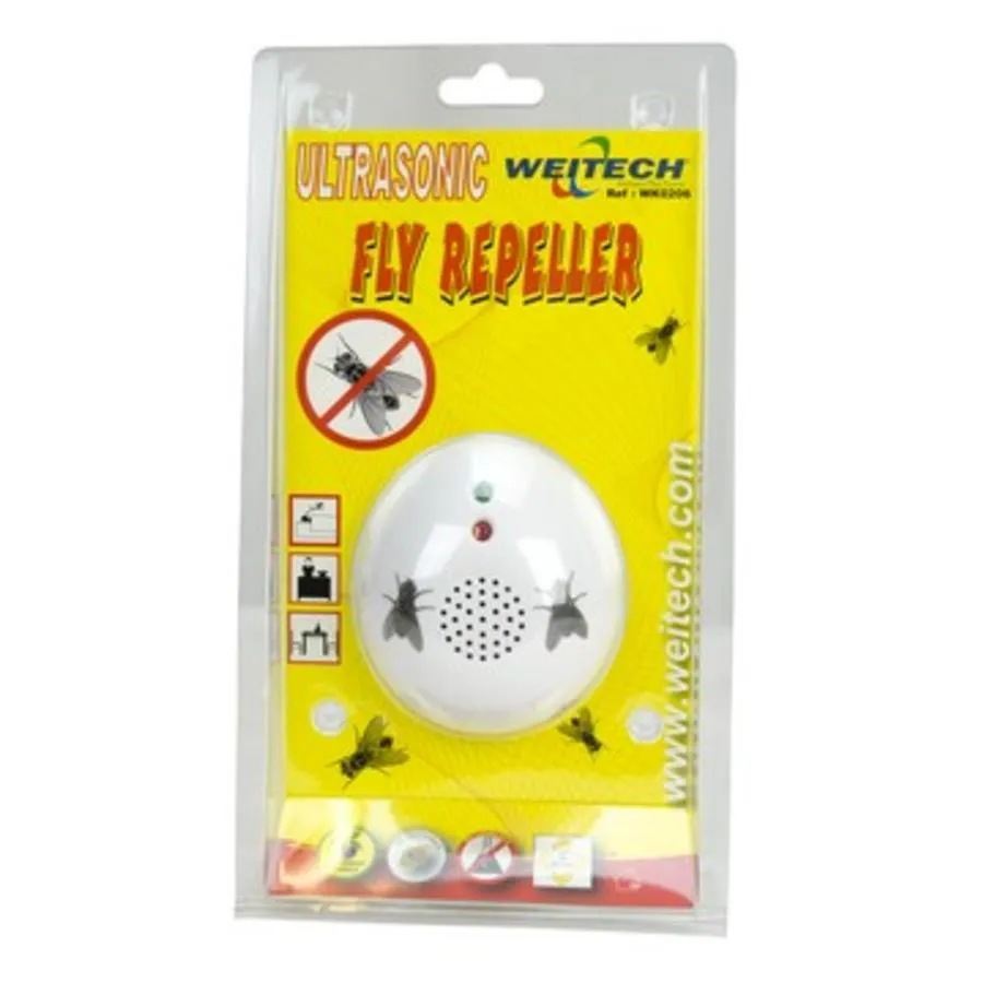 Ultrasone vliegenverjager voor binnen tot 40 m² WK0206