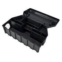 Rattenvoerdoos met sleutel 33 x 21 x 10 cm | horizontaal en verticaal