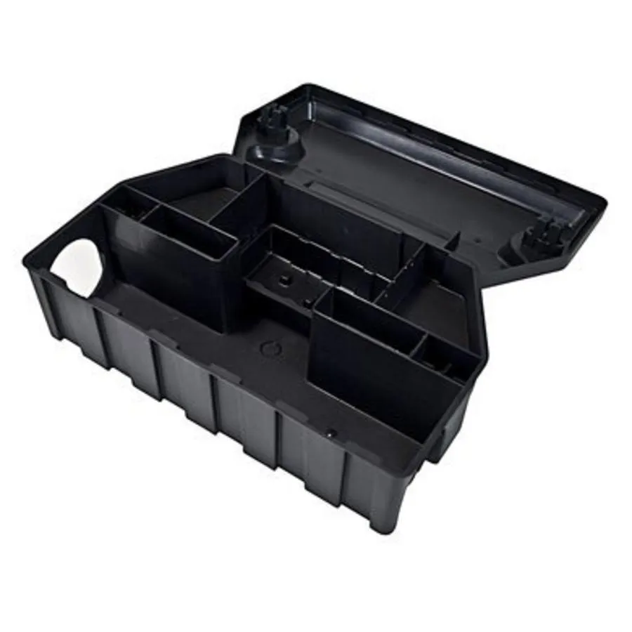Rattenvoerdoos met sleutel 33 x 21 x 10 cm | horizontaal en verticaal