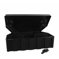 Rattenvoerdoos met sleutel 33 x 21 x 10 cm | horizontaal en verticaal