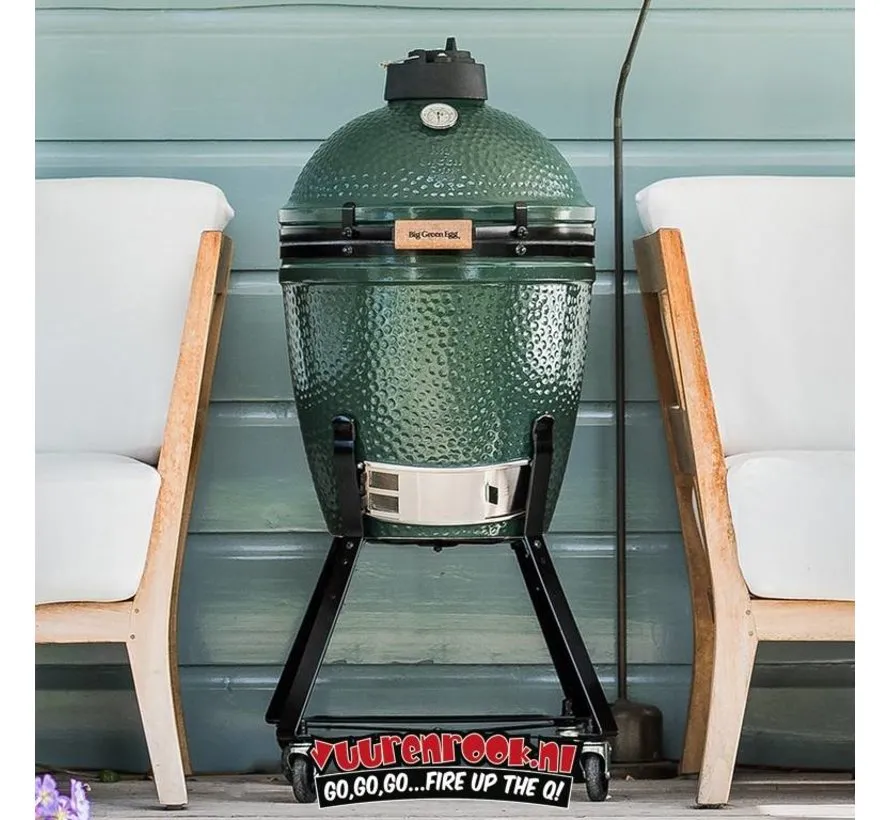 Big Green Egg Cast Iron Plancha Griddle MiniMax / Small / Medium Vuur