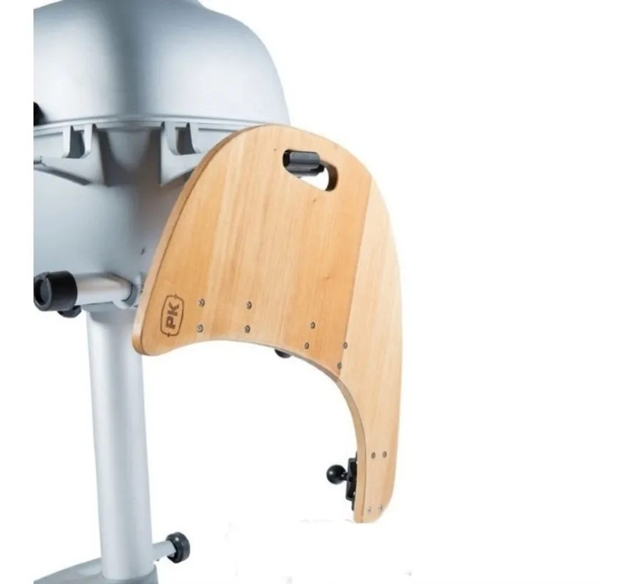 PK360 Grill & Smoker Silver with Teak shelf kit Vuur & Rook