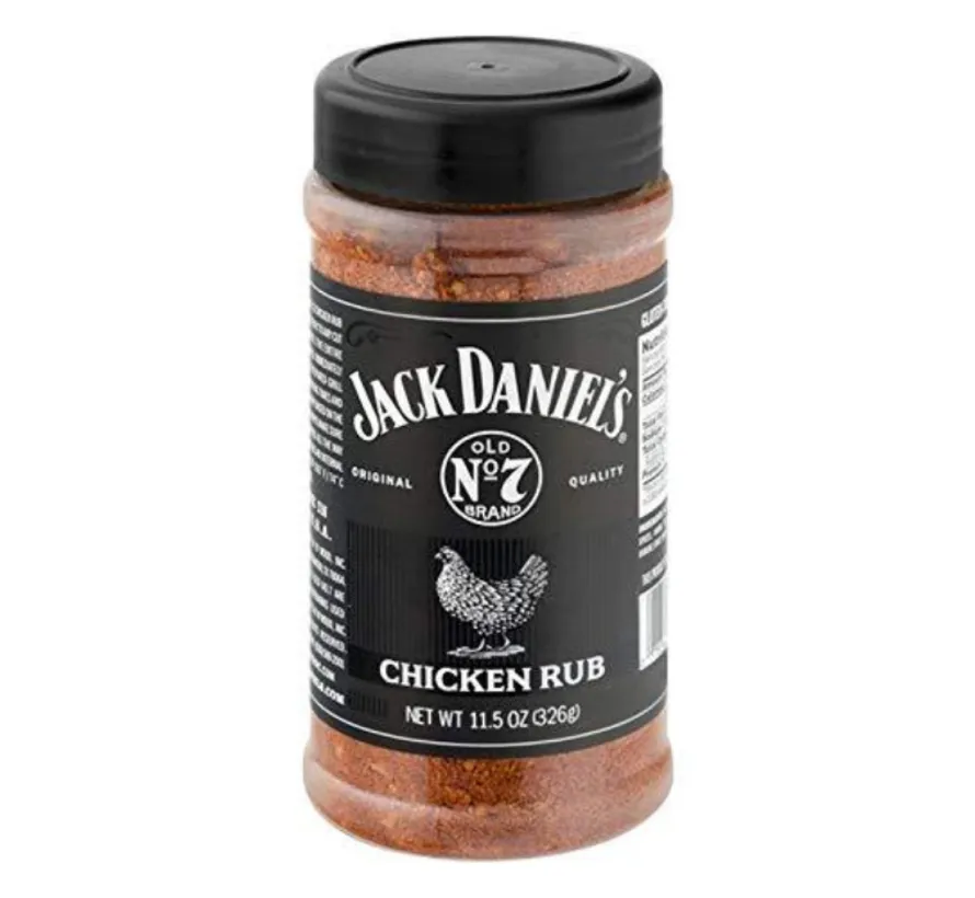 Jack Daniels Chicken Rub Vuur & Rook