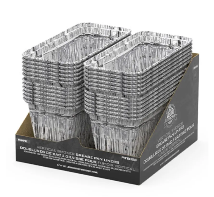 Pit Boss Aluminum Drip Pan 6 pieces Pro 4 Vertical Vuur & Rook