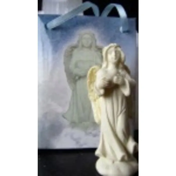 Engel wit met hartje