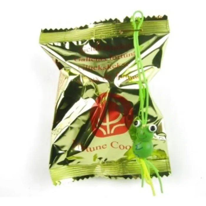 Gelukskoekje met kikker 10 stuks
