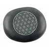 Hot Stones met Flower of Life gravering
