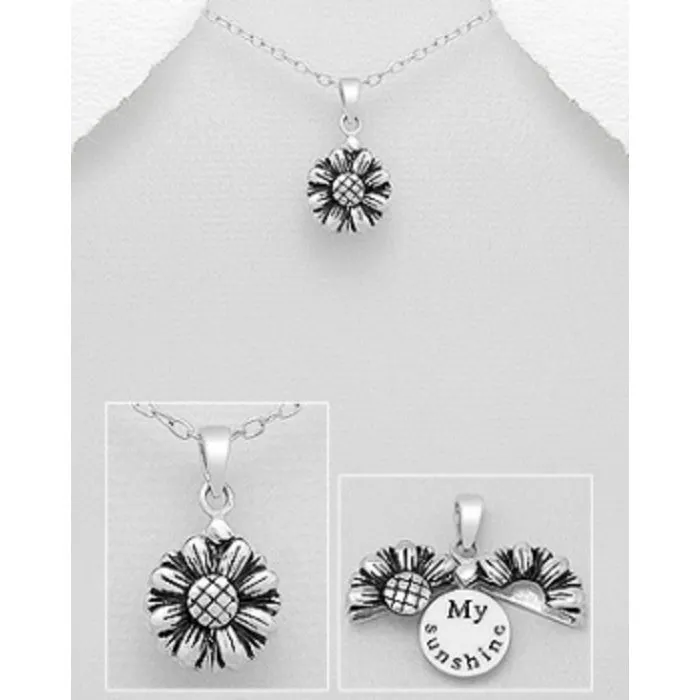 Hanger zilver My Sunshine